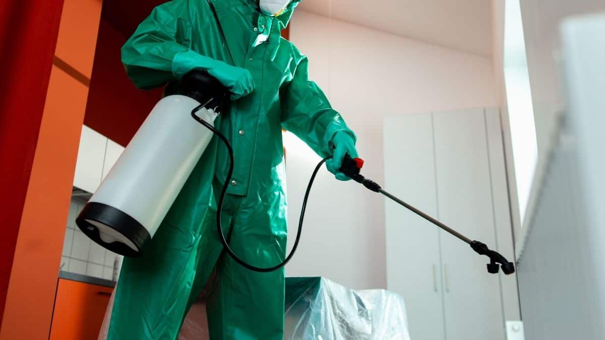 Professionelle Tatortreinigung und Desinfektion